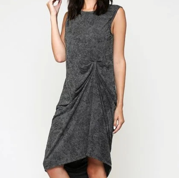 LOLAFREEBIRD Dresses & Skirts - FINAL SALE 🆕🌿DRAPED KNIT DRESS🌿